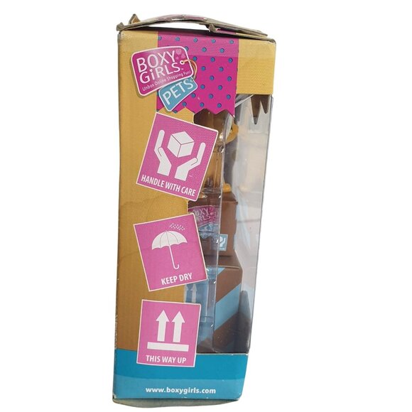 Boxy Girls Pets Lulu Monkey Collectible Mini Figure Toy With Shipping Boxes NEW - Picture 4 of 4